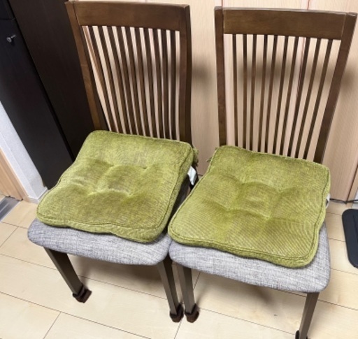 ダイニングチェア2脚セット