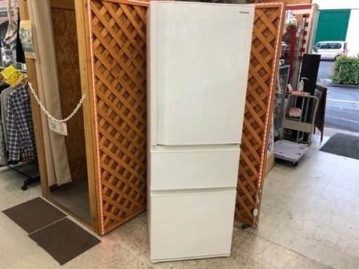 【愛品館江戸川店】東芝356リットル3ドア冷凍冷蔵庫（2021年製）お問合せID：143-014715-007