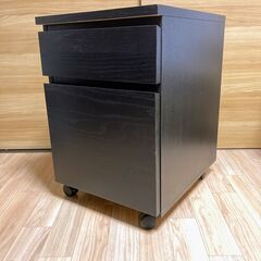 IKEA デスクワゴン キャスター付き　ブラウン