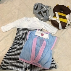 赤ちゃん転倒　怪我防止　お祝い服　セット