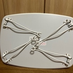 【あげます！】白ローテーブルカフェテーブルの画像
