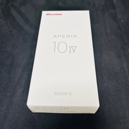 新品　XPERIA 10Ⅳ SO-52C black docomo SONY
