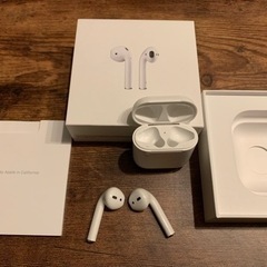 値下げ【Apple AirPods純正品】ワイヤレスイヤフォン(...