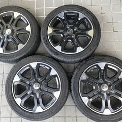 ★美品★軽自動車用ホイールセット★165/55R15 7～7.5分山★ダイハツ