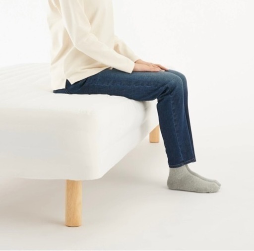 無印良品、使用期間１ヶ月【値下げしました】シングル、脚付きマットレス