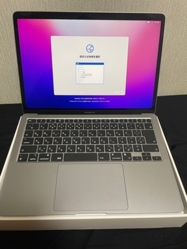 美品】13インチMacBook Air M1 スペースグレイ MGN63J/A