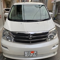 アルファード10系、3000CC、4WD、走行距離112460キロ！