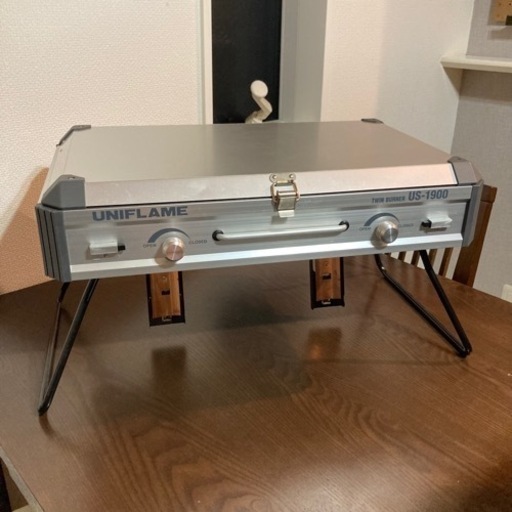 【値下】UNIFLAME　ツインバーナーコンロ　US-1900
