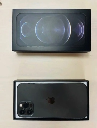 【値下げ可能コメントお待ちしてます】iPhone12proグラファイト256Gb、バッテリー87%