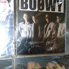 【当時物】BOOWY サイン色紙　4枚セット　ボウイ 氷室京介　布袋寅泰の画像