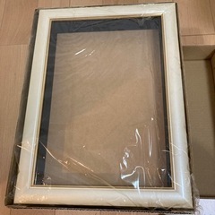 深さのある額縁　ウェルカムボード