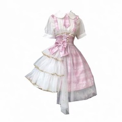 新品、Mサイズ　桜ノ恋アイドル系ロリータ ワンピースの画像