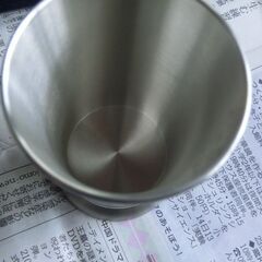 【商品名】TUMASEK PEWTER ツマセクピューター タンブラー カップ 2客セット ペアセット 【素材】	錫97%(白目/白鑞)箱入り未使用、ズッシリ重さ有、⭐長く冷たく、長く暖かく良品⭐お手数をおかけしますが、プロフィール必読ですの画像