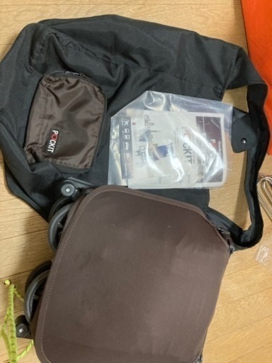 ポキット pockit ベビーカー 超小型 自転車のカゴにも乗る
