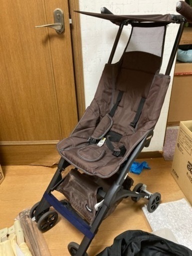 ポキット pockit ベビーカー 超小型 自転車のカゴにも乗る