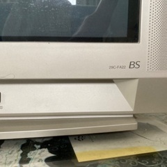 [決定しました]三菱29型ブラウン管テレビ(中古品)の画像