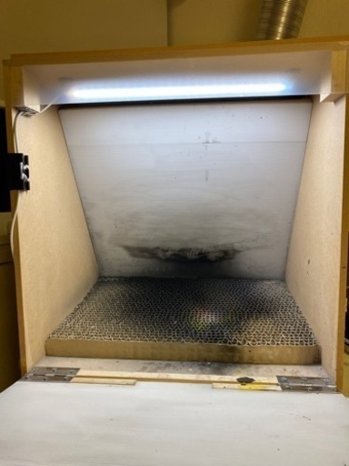 値下げ！塗装ブース・エアコンプレッサー・エアブラシ　セット！