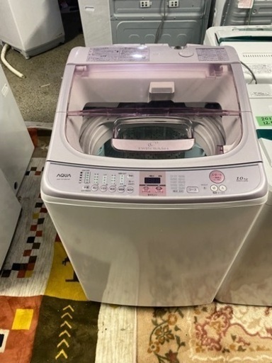 激安㊗️アクア洗濯機10KG ‼️2018年式保証あり配達可能