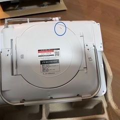 引き渡し先決定　一旦停止　防水！ポータブル　TV &DVDプレーヤーの画像