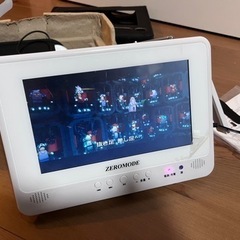 引き渡し先決定　一旦停止　防水！ポータブル　TV &DVDプレーヤーの画像