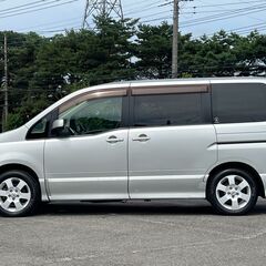 セレナ【YouTubeで現車確認】本車検2年付き/グレード　ハイウェイスターHDDナビパッケージ/HDDナビ/パワースライドドア/リモコンキー/バックカメラ/サイドカメラ/HIDの画像