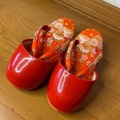 子供用草履　　2足　防寒草履もあるよ。
