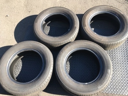 バリ山 ブルーアースRV02 215/65R16 2020年製 4本セット アルファード等