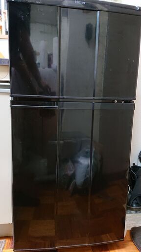【10/9締め切り・定価80％OFF】冷蔵庫 98L 黒 【Haier JR-N100C Black】