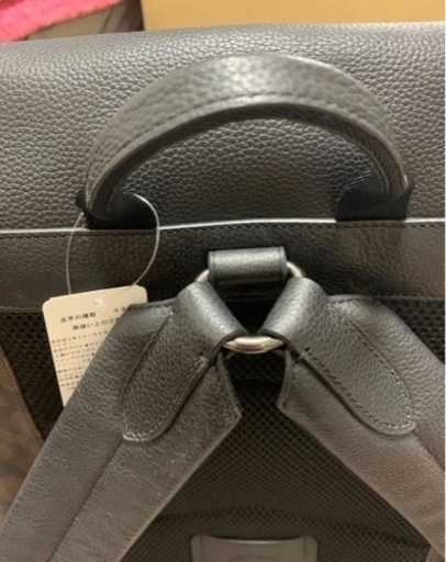 coach定番メンズレザーリュック