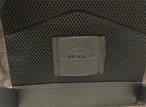 coach定番メンズレザーリュック