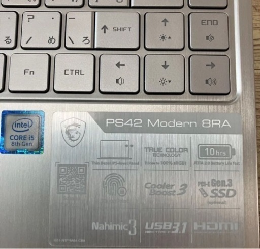 MSI ノートパソコン