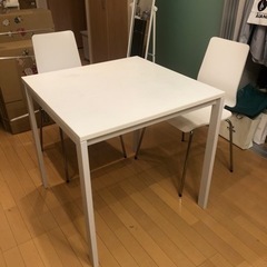 ダイニングセット、無償でお譲りします！の画像