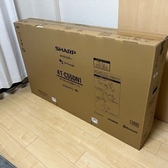 シャープ　55V型液晶テレビ　AQUOS　4T-C55DN1 4Kの画像