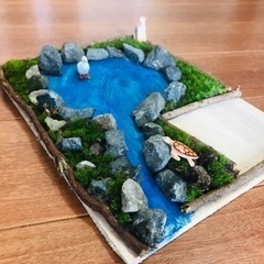 トミカやフィギュアなど　ハンドメイド ジオラマ の画像