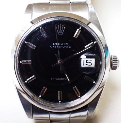 ROLEX ロレックス オイスターデイト 6694 ブラック　デイト①