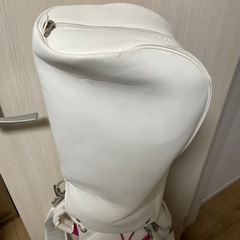 アディダス　キャディバッグ ホワイト　