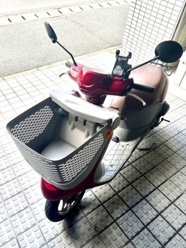 原付 SUZUKI バスケット lets4