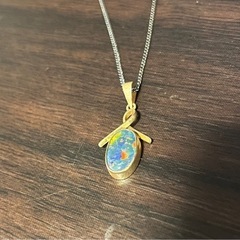 ネックレス オパール 宝石