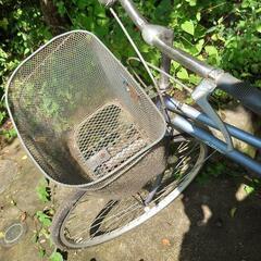 早い者勝ち！乗りやすい　カゴ付き　自転車　ママチャリ　の画像