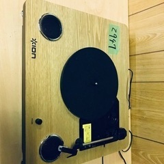 2947番 ION✨ステレオスピーカー内蔵レコードプレイヤー