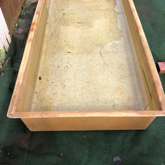 水槽　FRP 長さ約193cm×横約99cm×深さ約33cmの画像