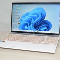 最新Windows11+office 爆速SSD256GB+HDD1TB 富士通 WA3/B3 Core i7