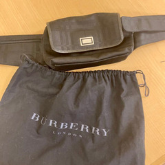 BURERRY バーバリー　ボディバッグ ウエストバッグ　メンズ...
