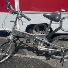 受渡者決定　中古　6段変速　折り畳み自転車　3,000円の画像
