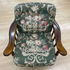 カリモク　コロニアル　ラウンジチェア②