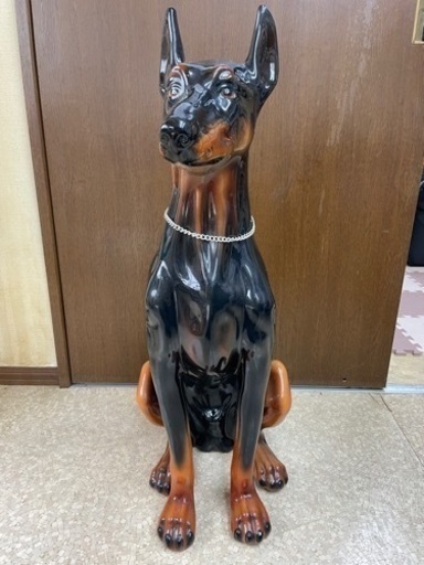 調度品　犬の置物