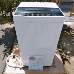 きれい 【2022年製】 Haier ハイアール  全自動洗濯機 5.5kg JW-C55D 高濃度洗浄 しわケア脱水 風乾燥 槽洗浄 洗濯機 家電
