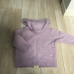80㎝　petit main パーカーの画像