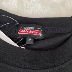 Dickies BIGバック　ロゴプリント Tシャツ 半袖 M モノトーンの画像