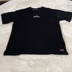 Dickies BIGバック　ロゴプリント Tシャツ 半袖 M モノトーンの画像